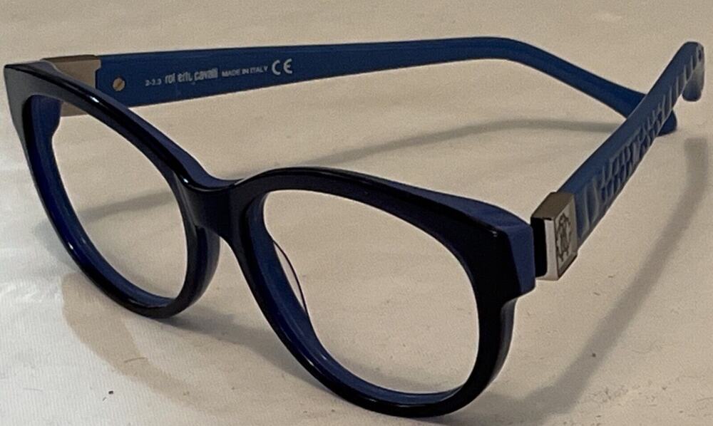 Roberto Cavalli Reethi 756 092 Eyeglasses Frame ~ Navy / Blue